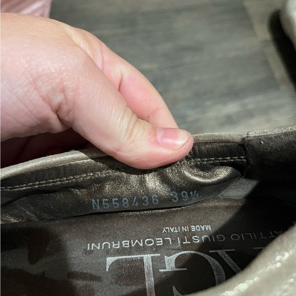 Women’s Attilio Giusti Leombruni Italian Snakeskin Ballet Flats - Picture 4 of 7